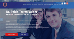 Desktop Screenshot of abogadoeninmigracion.com